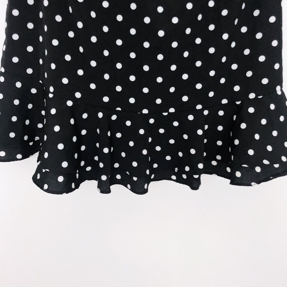 NWT Superdown Revolve Faye Polka Dot Mini Dress - Picture 7 of 7